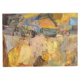 Untitled Abstract by Charles Chapin, Oil on canvas, sold Apr 2026
