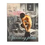Spinning Plates by Shaun Richards, Mixed media on canvas, sold Apr 2026