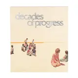 Decades of Progress by Shaun Richards, Mixed media and photo transfer on canvas, sold Apr 2026
