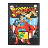 Superman by Bernard Martin, Oil, sold Apr 2026