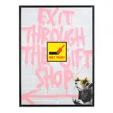 All Rights Reserved By Banksy Prints, Inc by Bernard Martin, Acrylic on assembled canvas, sold Apr 2026