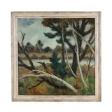 Landscape with Fallen Trees by Paul Bartlett, Oil on canvas, sold Apr 2026