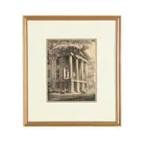 North Carolina Capitol, West Porch, Raleigh, N.C. by Louis Orr, Etching, sold Apr 2026