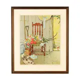 Spring Flowers by Norman Rockwell, Collotype in colors, sold Apr 2026