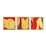 Dansant Series II, III, and IV Triptych by Nancy Tuttle May, Mixed media on canvas, sold Apr 2026