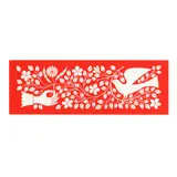 Hand & Dove Environmental Enrichment Panel by Alexandra Girard, Screen print on linen, sold Apr 2026