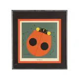 Ladybug by Charley Harper, Lithograph in colors, sold Apr 2026