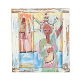 Statue of Liberty by Eric Legge, Acrylic on found and assembled wood, sold Mar 2026