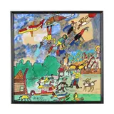 A Wild Farm Scene by Robert E. Smith, Ink, sold Mar 2026