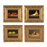 Four Still Life Paintings with Fruit by Bert Beirne, Oil on panel, sold Mar 2026
