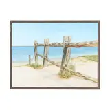 Cape Cod Fence by Peter Quidley, Oil on canvas, sold Mar 2026