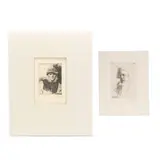 Two Portrait Etchings by Anders Zorn, Each and etching and drypoint, sold Mar 2026