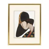 Woman with Cloche by Stephen White, Oil, sold Mar 2026