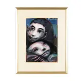 Two Figures by Robert Broderson, Watercolor and gouache on paper, sold Mar 2026