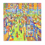 Spree by Dianne T. Rodwell, Oil on canvas, sold Mar 2026