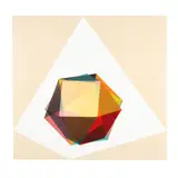 Triangulated Polyhedron by John Hiigli, Transparent oil on canvas, sold Mar 2026