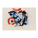 Untitled by Sam Middleton, Lithograph in colors, sold Mar 2026