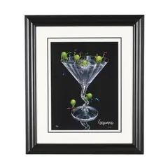 Olives Gone Wild by Michael Godard, Seriolithograph in colors, sold Mar 2026