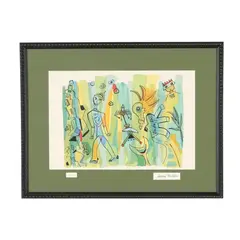 Sunday Afternoon by Henry Miller, Lithograph in colors, sold Mar 2026
