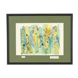 Sunday Afternoon by Henry Miller, Lithograph in colors, sold Mar 2026