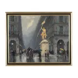 Place des Pyramides, Paris by Vladimir Volodia Lazarev, Oil on canvas, sold Mar 2026