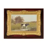 Dairy Cattle Grazing in an Autumn Landscape by Clinton Loveridge, Oil on canvas, sold Mar 2026