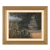 Fountain View by Henri Plisson, Oil on canvas, sold Mar 2026
