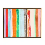 Untitled (Stripes) by Robert Natkin, Acrylic on canvas, sold Mar 2026