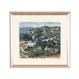 View of Phoenixville by Sarah Blakeslee, Oil on canvas, sold Mar 2026