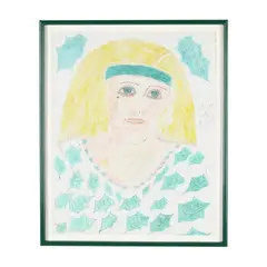 Chicago, City of Plenty by Lee Godie, Watercolor, sold Mar 2026