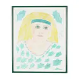 Chicago, City of Plenty by Lee Godie, Watercolor, sold Mar 2026