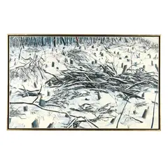 Aftermaths by Maud Gatewood, Acrylic on canvas, sold Mar 2026