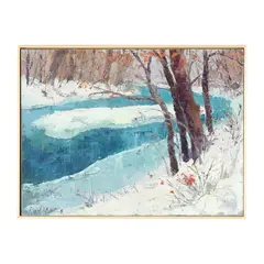 Flow by David A. Williams, Oil on canvas, sold Mar 2026