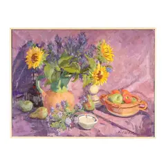 September Sun by David A. Williams, Oil on canvas, sold Mar 2026
