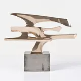 Trident by Fred Brouard, 1972, Bronze poli, sold Dec 2014