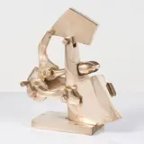 Dulcinée by Fred Brouard, 1994, Bronze poli articulé, sold Dec 2014