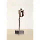 Le corps, le coeur, la vie by Abou Traoré, circa 2008, Bronze à la cire perdue, sold Nov 2018