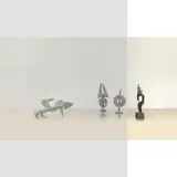Gazelle by Abou Traoré, 2017, Bronze à la cire perdue, sold Nov 2018