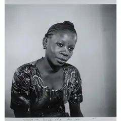 Mademoiselle Omi Tounkara by Malick Sidibé, 1976, Photographie numérique, sold Nov 2018