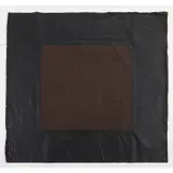 Toile double marron by André Valensi, 1990, Encre sur toiles cousues, sold Dec 2018
