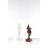 Sîndya by Abou Traoré, Bronze à la cire perdue, socle en bois, sold May 2019