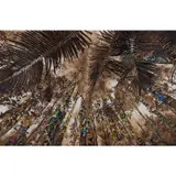 Forêt et cocotiers by Julian Sinzogan, Aquarelle et gouache sur papier, sold May 2019
