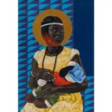 Vierge à l'Enfant by Marc Padeu, 2019, Huile sur toile, sold May 2019