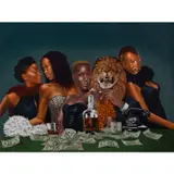 Nina Waaka, tolina waaka (survival for the fittest) by Arim Andrew, 2018, Huile sur toile, sold May 2019
