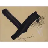 Y - 1982 by Antoni Tàpies, Lithographie en couleurs sur Arches,, sold Jun 2019