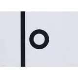 Sans titre - circa 1975 by Olivier Mosset, Sérigraphie en noir, signée et justifiée "EA", sold Jun 2019