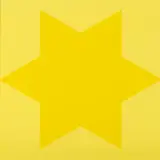 Etoile Jaune - 1998 by Olivier Mosset, Sérigraphie en deux tons de jaune sur BFK, sold Jun 2019