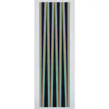 Elongated Triangle 6 - 1971 by Bridget Riley, Sérigraphie en couleurs sur vélin, signée,, sold Jun 2019