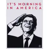 It's Mourning in America - 2011 by Shepard Fairey, Sérigraphie en couleurs, signée, datée "11", sold Jun 2019