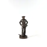 Marin au sabre by Emmanuel Frémiet, Bronze patiné, sold Jul 2019